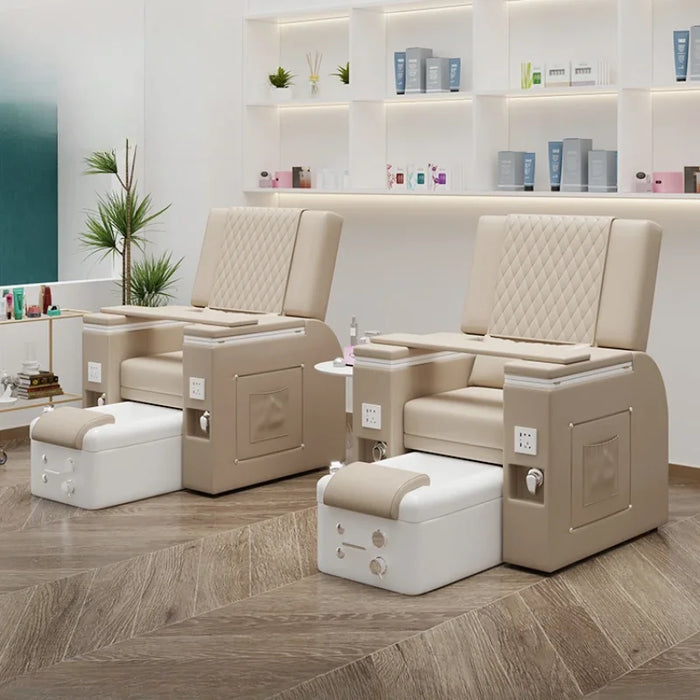 Lounge Luxury Pedicure Chairs Massage Ear Cleaning Hairdresser Pedicure Chairs Nail Salon Electric Poltrone Furniture MR50PC