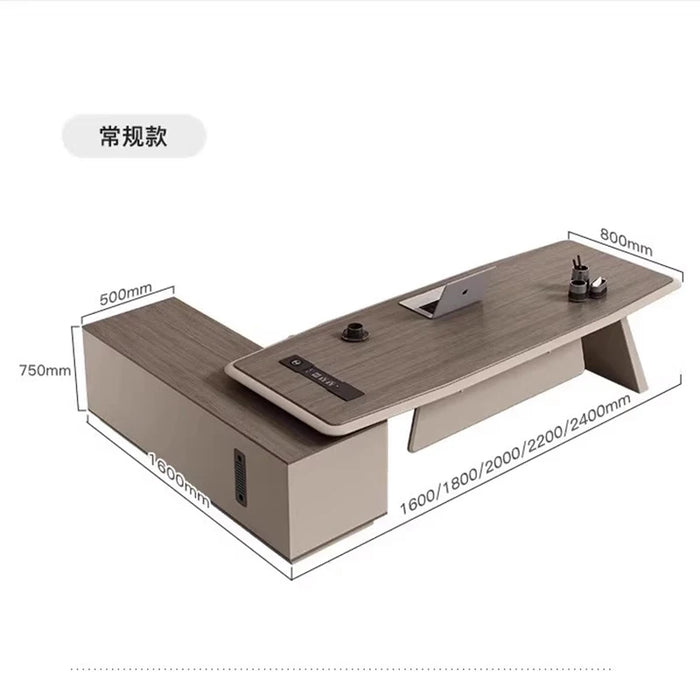 Work Conference Office Desk Corner Drafting Organizers Wooden Meeting Office Desk Modern Mesas De Computador Luxury Furniture