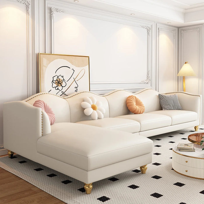 White Luxury Fancy Sofas Unique Lazy Nordic Designer Loveseat Sofa Living Room Divani Da Soggiorno Apartment Furniture