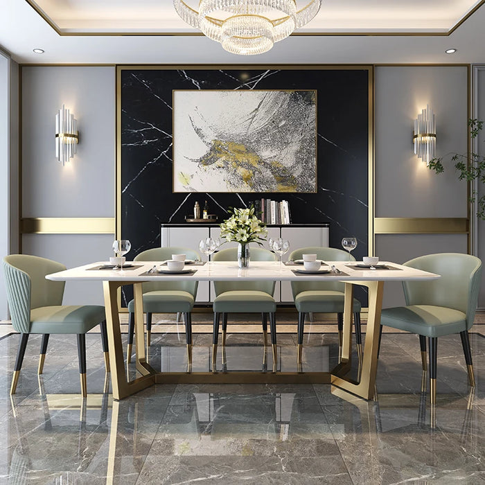 Console Restaurant Dining Tables Modern Hallway Study Conference Dining Tables Luxury Hotel Juegos De Comedor Furniture WJ35XP