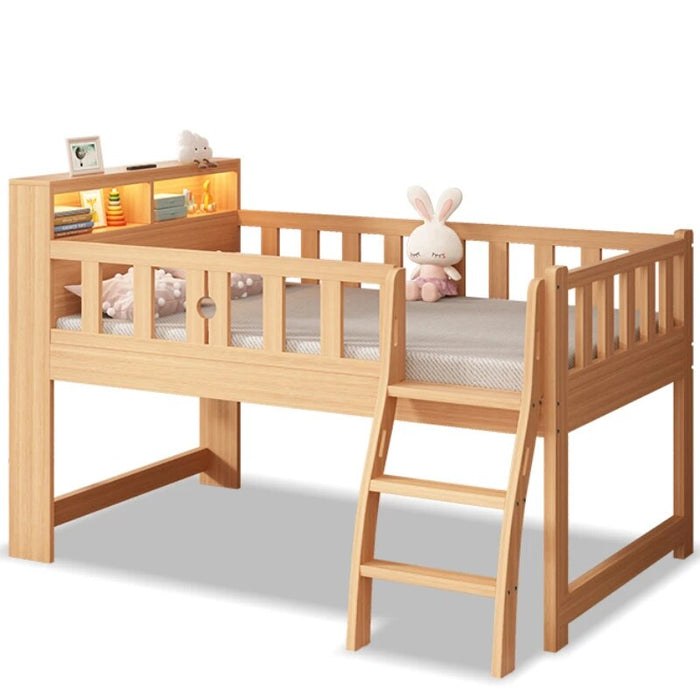 Platform Floor Princess Children Beds King Size Storage Space Children Beds Solid Wood Kinder Bett Bedroom Furniture YQ50CB