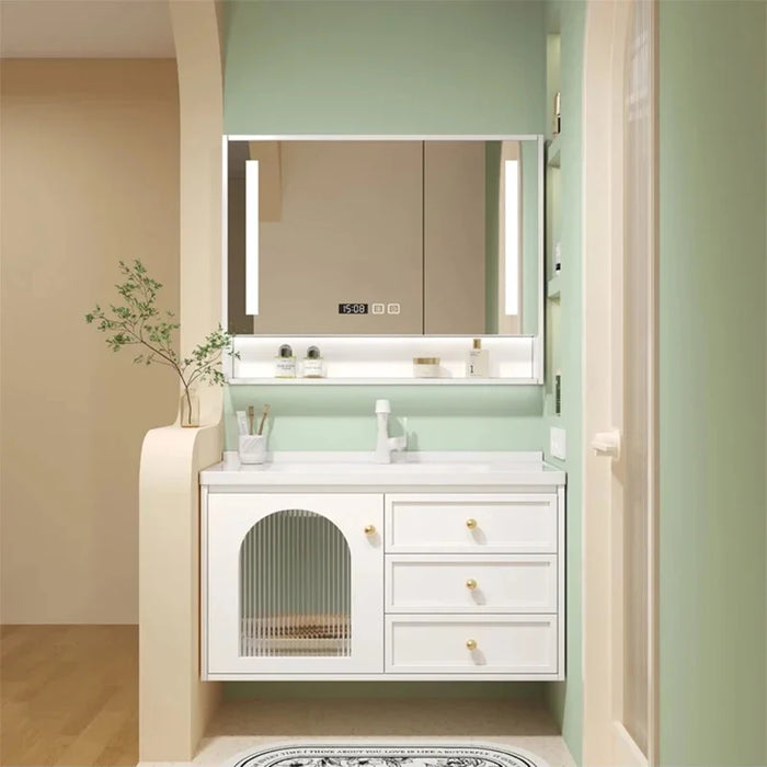Perfume Storage Bathroom Cabinet Organizer Mirror Sink Cupboard Display Drawers Wall Modern Luxury Archivadores Home Furniture