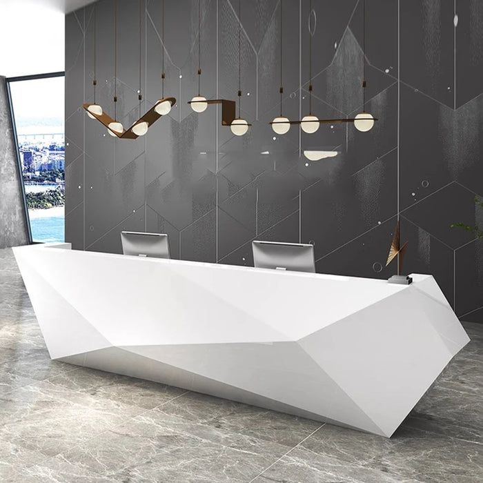 Luxury Store Reception Desk Information Hotel Front Reception Desks Counter Checkout Mostrador Recepcion Beauty Salon Furniture