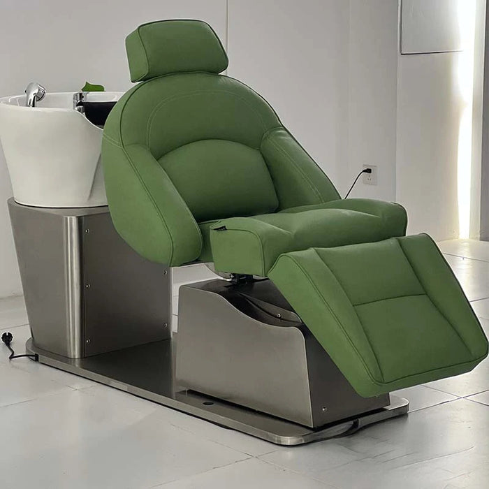Electric Hairdresser Chair Shampoo Intelligent Simple Beauty Salon Chair Hair Washing Kappers Stoel Hairsalon Furniture CY50XT