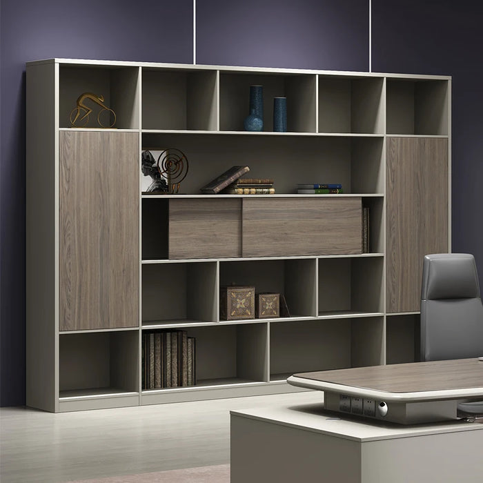 Light Luxury Boss Desk Simple Modern High-end Manager Business Desk Leadership General Manager Office Furniture Desk Combination