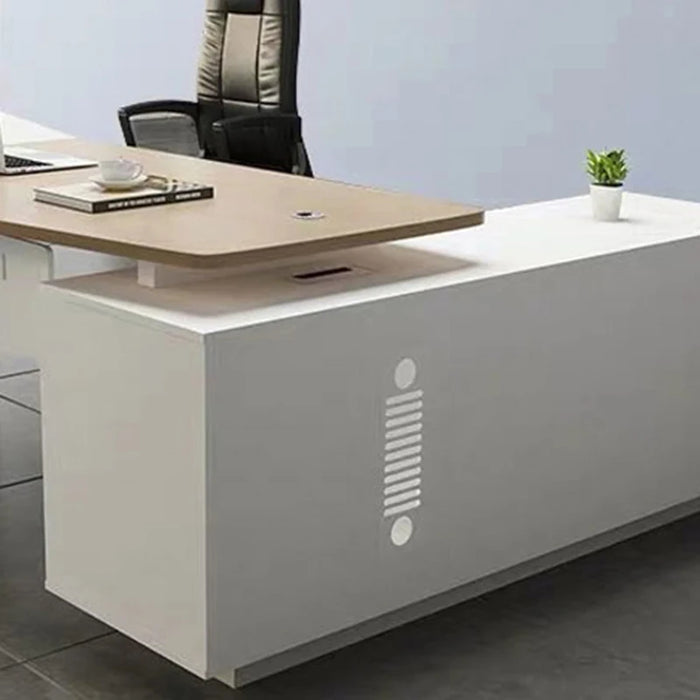 Executive Modern Office Desk Workbench Writing Storage Luxury Office Desk Standing Scrivanie Per Computer Office Furniture