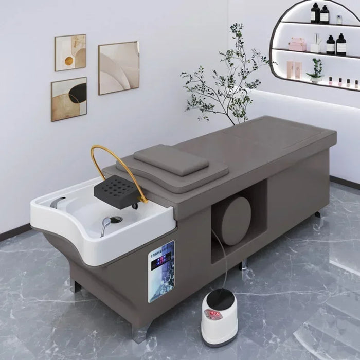 Fumigation Thai Shampoo Chair Massage Hairdresser Water Circulation Specialized Shampoo Chair Fotel Fryzjerski Furniture XFY