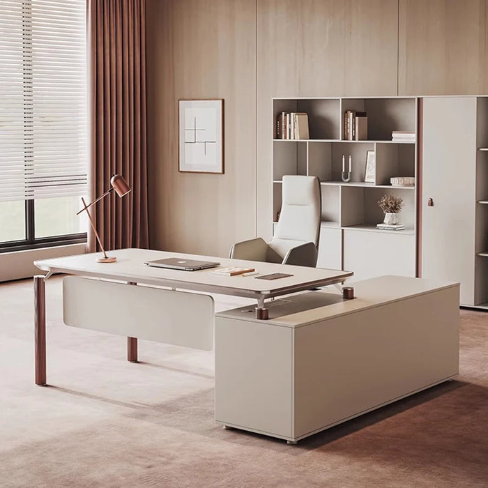 Executive Modern Office Desk Storage Student Corner Conference Office Desk Computer Scrivania Con Cassetti Home Furniture