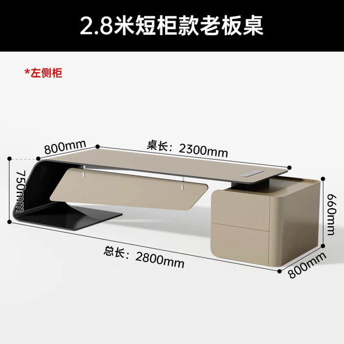 Boss Executive Office Desks Mainstays Computer Conference Modern Wood Filing Cabinets Storage Scrivania Gaming Office Furniture