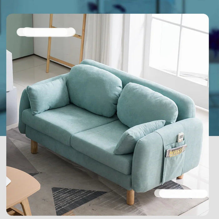 European-style Fabric Living Room Sofas Luxury Living Room Furniture Leisure Lazy Sofa Armchair Home Creative Balcony Sofa chair
