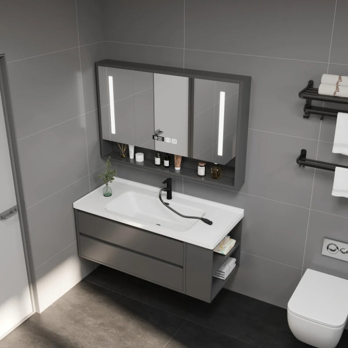 Shelf Floor Bathroom Cabinets Medicine Space Saver Bathroom Cabinets Vanity Under Sink Badezimmerschränke Postmodern Furniture