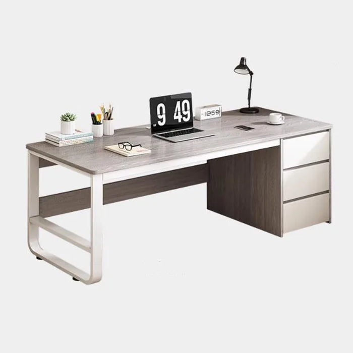 Modern Workflow Office Desk Corner Executive Workbench Makeup Organization Office Desk Computer Scrivania Legno Furniture HDH