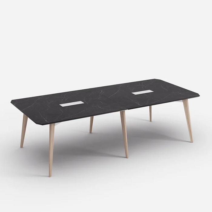 Space Collocation Modern Commercial Furniture MDF Melamine Wooden Office Conference Table for Boardroom