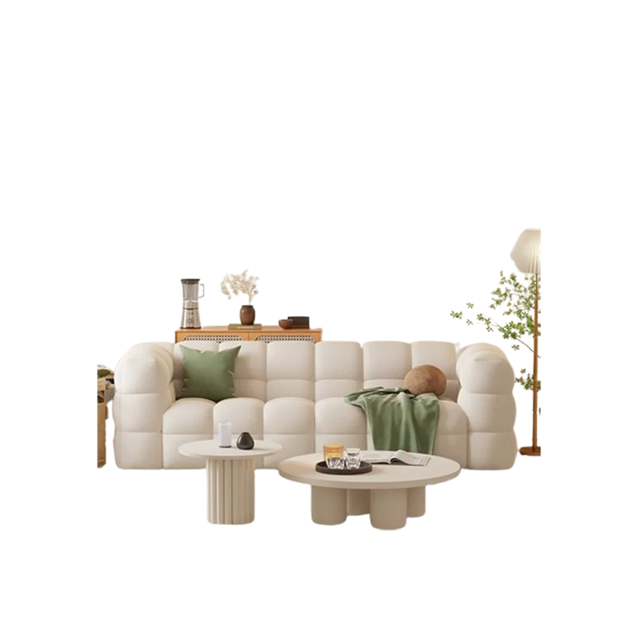 Designer White Sofa Living Room Luxury Elegant Bedrooms Puff Sofa Modern Relaxing Oturma Odası Kanepeleri Library Furniture