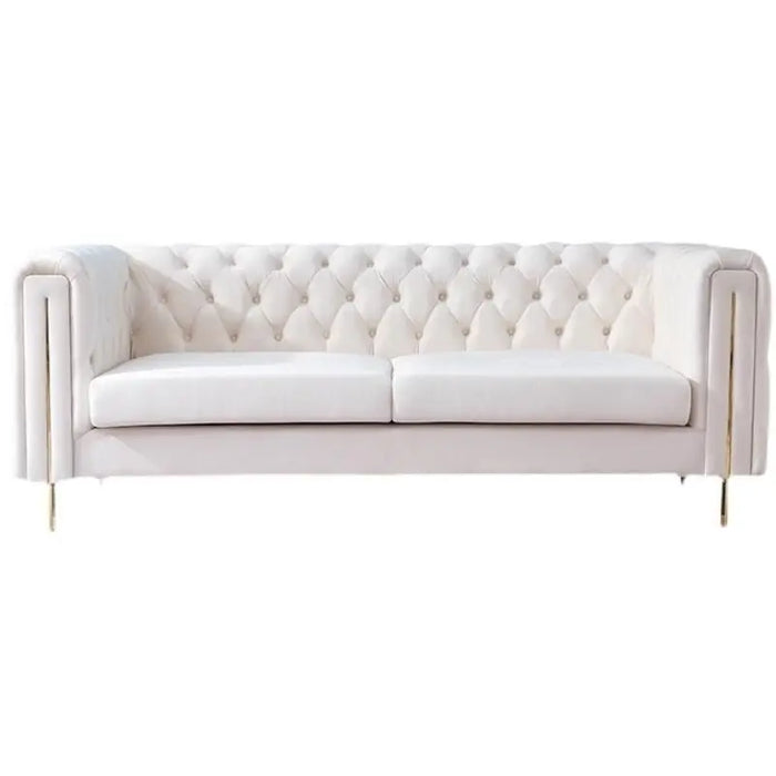 Modern fabric living room furniture minimalist light luxury technology fabric three person  American style sofa azn1