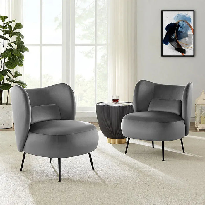 INS Lamb Wool Single Sofa Modern Living Room Sofas Ergonomic Design Relax Armchair Beauty Salon Luxury Divano Furniture WK
