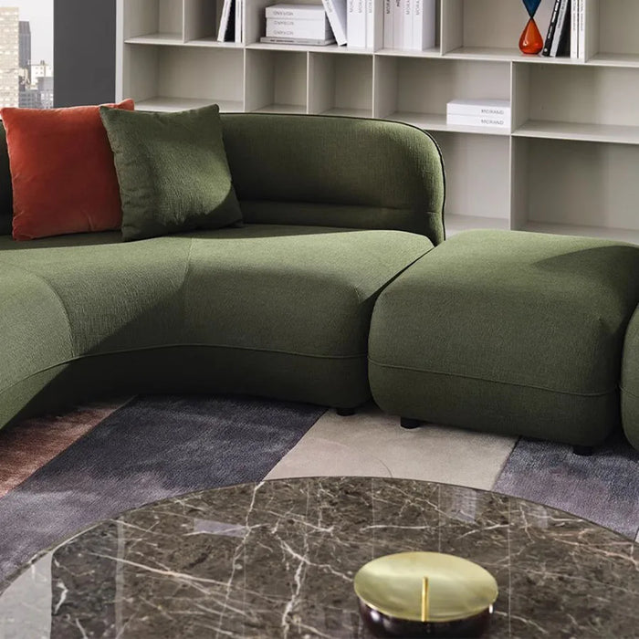Green Adult Sofa Bed Modular European Modern Art Room Multifuncional Anti Slip Bedroom Sofa Dormitorio Kanepe Sponge Furniture