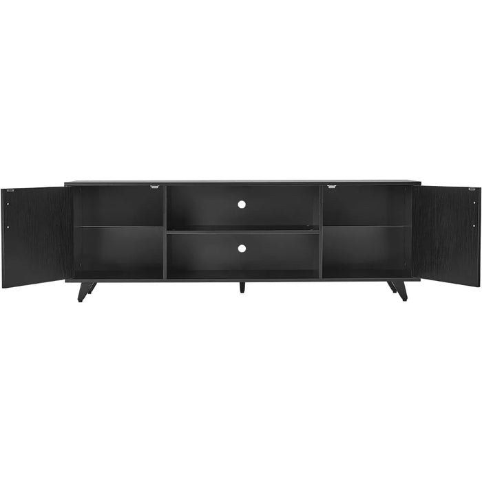 TV Cabinet Living Room TV Console Living Room Storage Cabinet with Shelf and 2 Doors for TVs up to 70 inches Free shipping