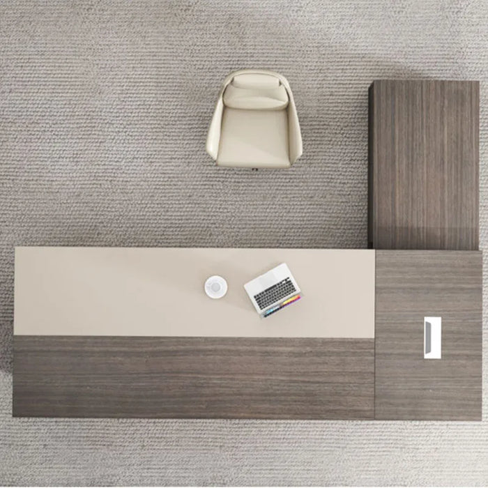 Luxury Table Office Desk Shelves Student Standing Minimalist Office Desk Adjustable Organizer Mesa Escritorio Furniture Set