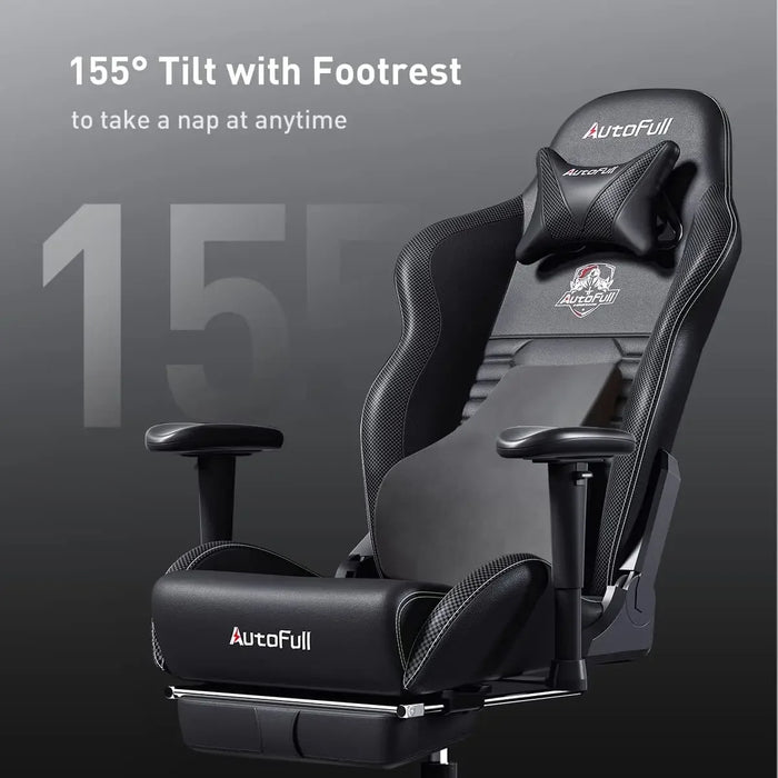 C3 Gaming Chair Office Chair Ergonomics Lumbar Support Racing Style PU Leather High Back Adjustable Swivel Task Chair