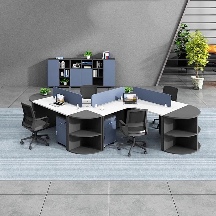 Modern Luxury Office Desk Laptop Standing Floor Supplies Computer Desks Executive Conference Mesa De Escritorio Home Furniture