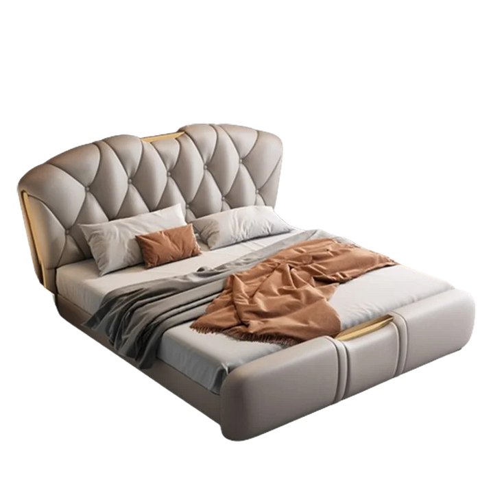 Luxury Waterproof European Bed Double Soft Wooden Twin European Style Bed Modern Beauty Letto Matrimoniale Bedroom Furniture