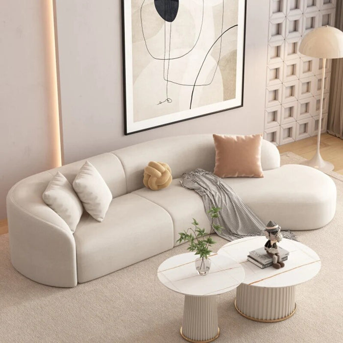 Modern Sectional Lazy Sofas Set Couches Garden Daybed Living Room Prefab House Armchairs Floor Chaise Lounges Home Furniture
