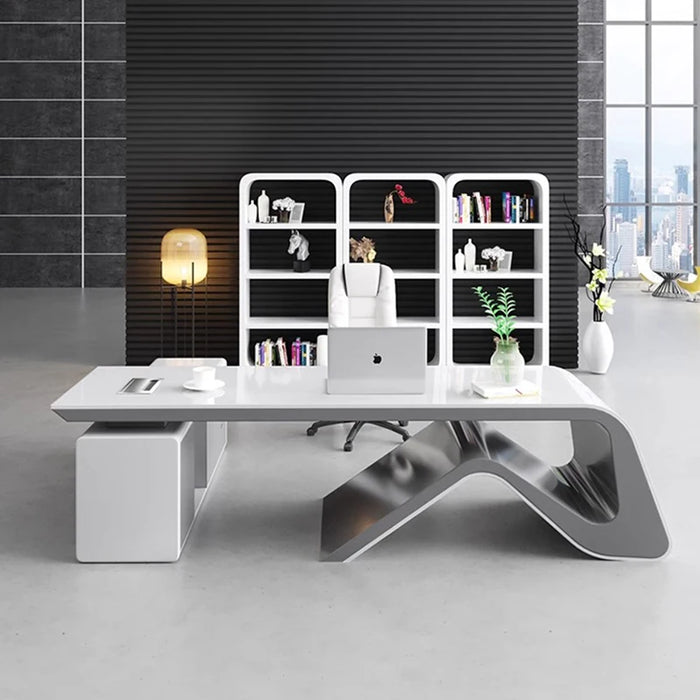 Computer Executive Office Desk Modern Study Corner Conference Lap Writing Office Desk Accessories Mesas De Computador Furniture