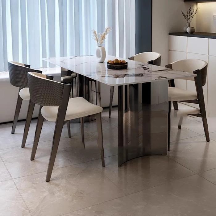 Side Kitchen Nordic Dining Table Appoint Study Gaming Marble Nordic Dining Table Living Room Console Toaletka Home Furniture