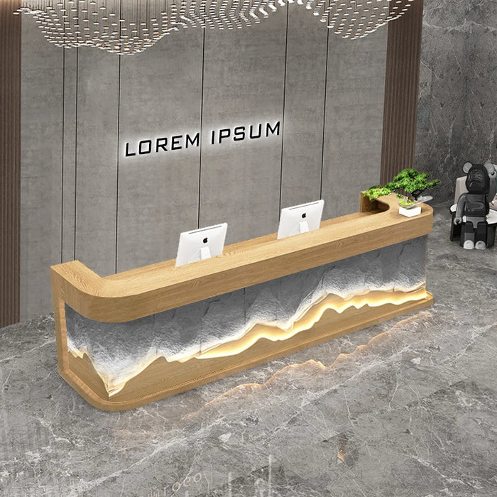 Restaurant Reception Desks Beauty Salon Podium Counter Table Shop Modern Reception Desk Luxury Table Recepcja Shop Furniture