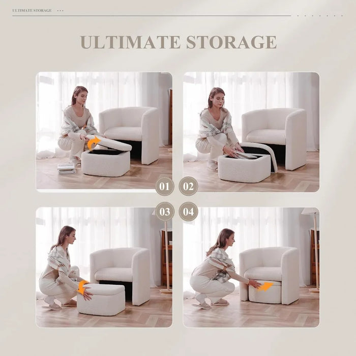 Living room chairs, modern living room bucket shaped cushioned side chairs, living room single person sofa armchairs