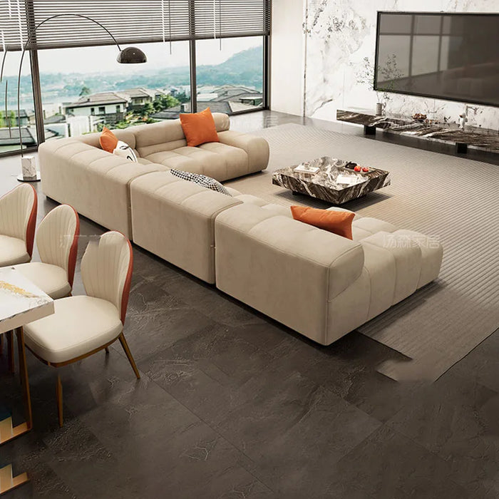 Single Lazy Living Room Sofas Modern Floor Puff Bed Living Room Sofas Cheap for 1 Person Divano Letto Nordic Furniture Fg25
