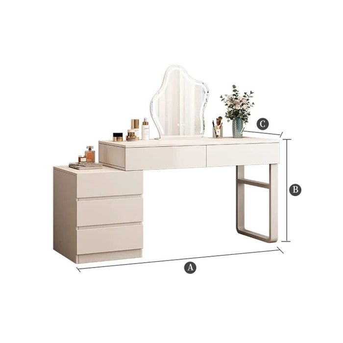Luxury Make Up Vanity Tables Bedroom Modern Organizer Drawer Storage Cabinet Jewelry Tavolo Trucco Bedroom Furniture LJ50DT