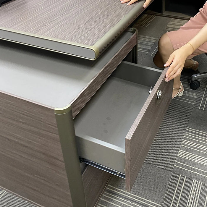 European simple modern office desk, large shift desk, office chair, combined office furniture