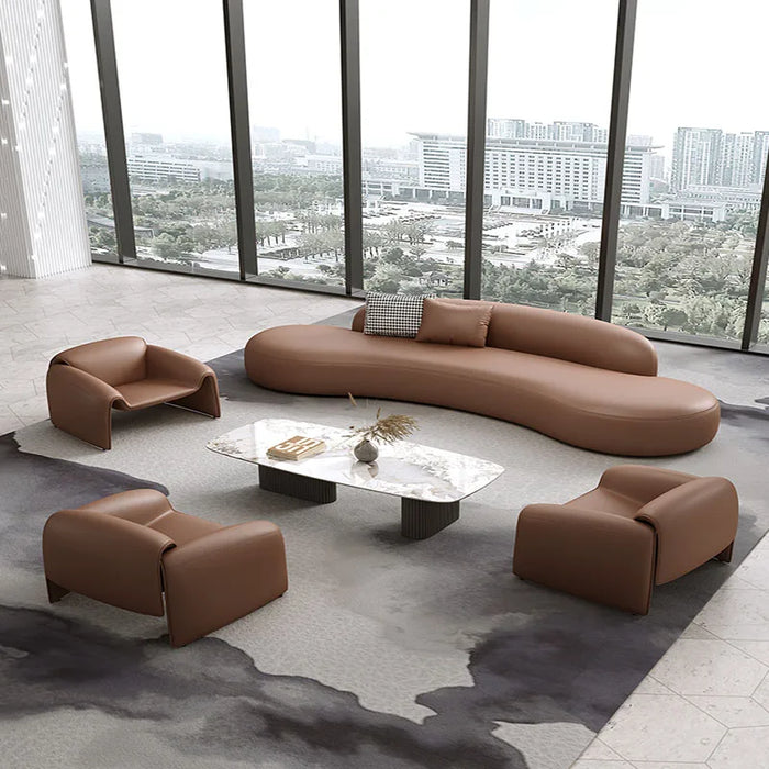 Modern Lounge Sofa Living Room Modular Nordic Chaiselong Designer Couch Lounge Curved Floor Sofa Inflable Aire Furniture DWH