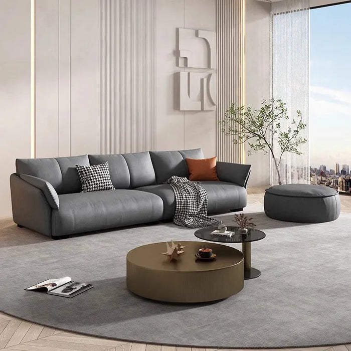 New Velvet Technology Fabric Sofa Modern Simple Luxury Nordic Velvet Floor High Quality Lazy Couch Fauteuils Salon Furnitures