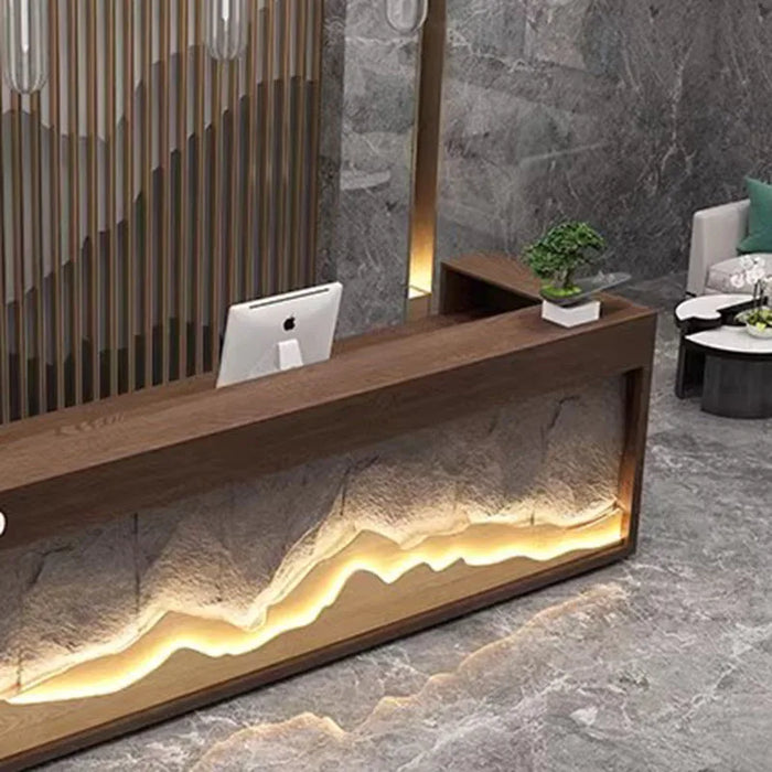 Counter Conference Reception Desks White Bar Podium Front Lectern Information Reception Desks Luxury Mostrador Cajero Furniture