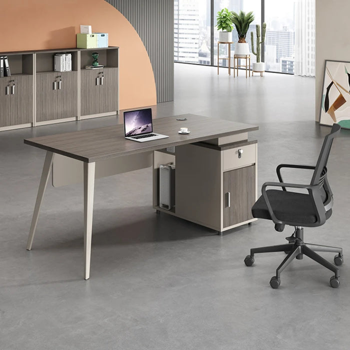 Drawers Study Work Desk Write Staff Executive Computer Modern Desk Reception Accessories Escritorio Ordenador Furniture HD50WD