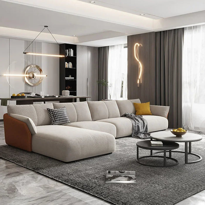 New Velvet Technology Fabric Sofa Modern Simple Luxury Nordic Velvet Floor High Quality Lazy Couch Fauteuils Salon Furnitures