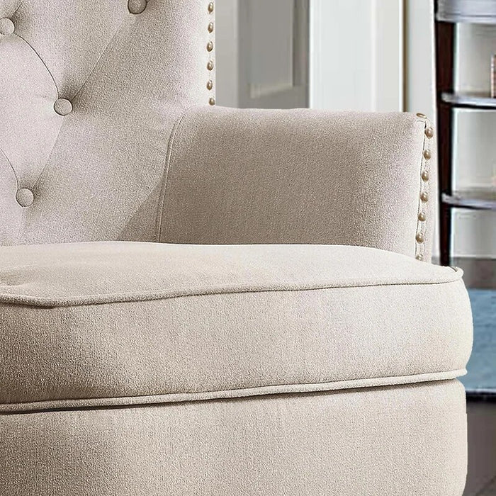 Furniture Reading Arm Living Room Comfy Small Accent Chairs for Bedroom, Standard