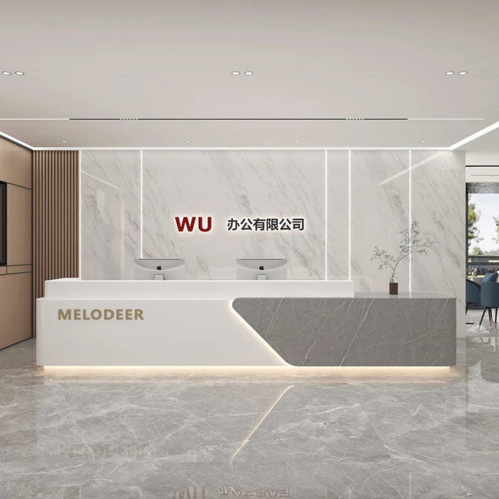 Cashiers Reception Desk Executive Beauty Counter Service Desk Church Pulpit Wooden Tocador Mueble Maquillaje Salon Furniture
