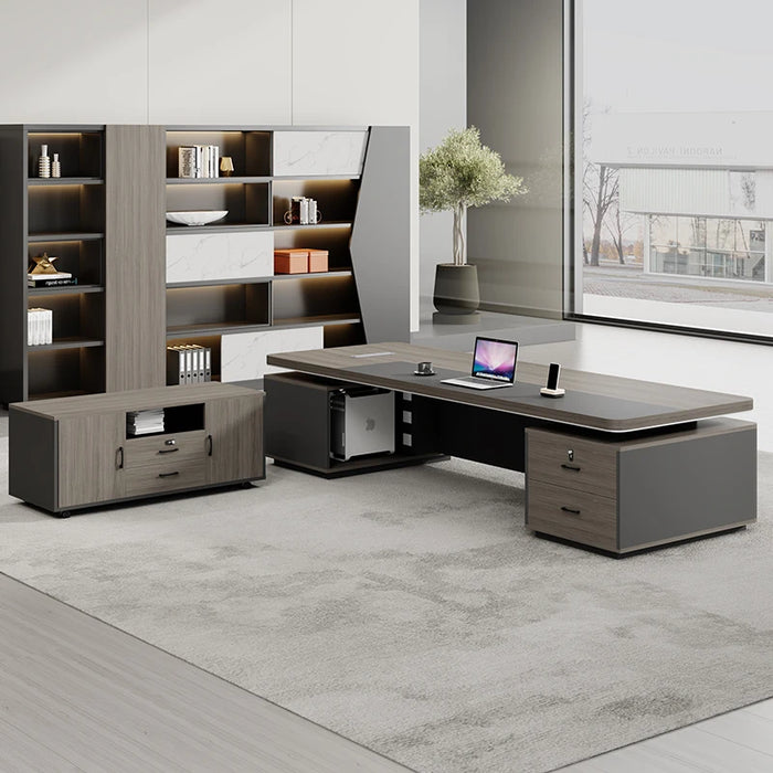 Writing Corner Desk Reception Drawers Executive Computer Office Desk Organizer Modern Escritorios De Oficina Office Furniture