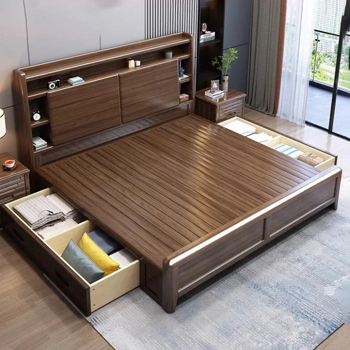 Baby Children Massage Beds Luxury Modern Kawaii Wood Double Multifunctional Beds Spa Adults Camas Dormitorio Nordic Furniture