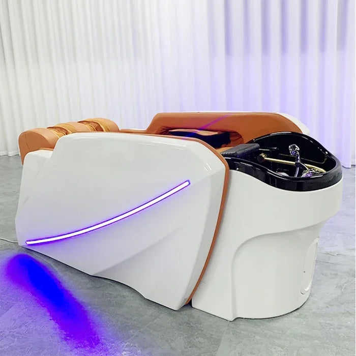 Massage Head Spa Shampoo Chair Hair Water Circulation Luxury Hair Wash Chair Salon Ergonomics Shampouineuse Furniture MQ50XF