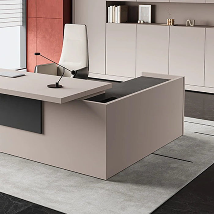 Writing Desktop Office Desk Modern Luxury Standing Executive Office Desk Drawers Scrivanie Per Computer Office Furniture