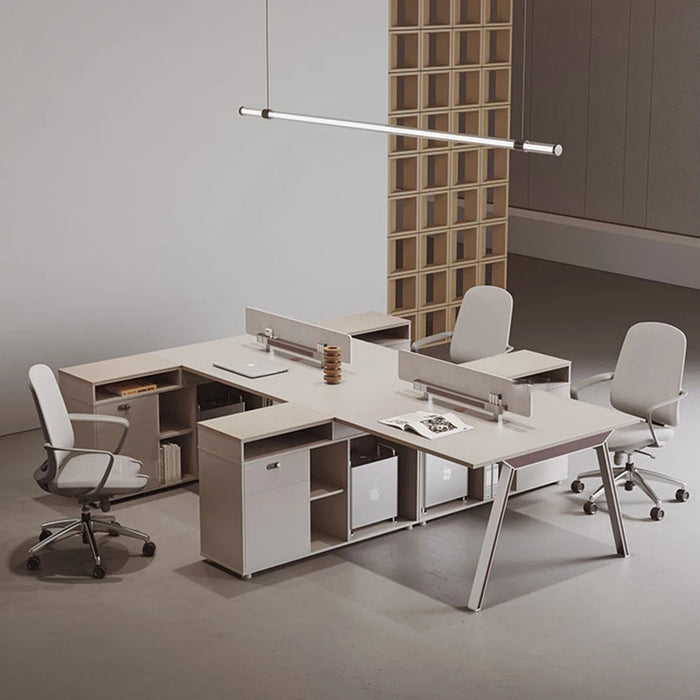 Studio Boss Office Desk Arts Design Fashion Professional Set Storage Computer Desk Tables Wooden Moveis Para Casa Furniture