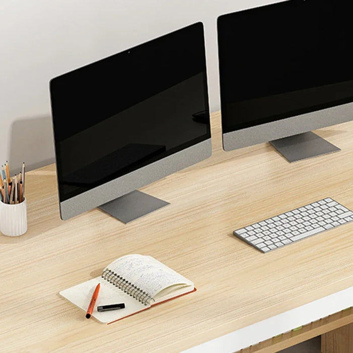 Drawers Bedroom Office Desk Study Standing Writing Storage Computer Desks Standing Supplies Mesa De Computador Modern Furniture