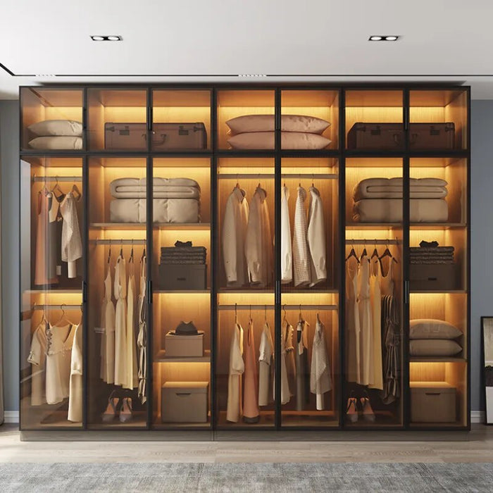 Luxury Organizer Clothes Closet Storage Underwear Partition Hanging Wardrobe Bedroom Clothing Armario De Ropa Household Items
