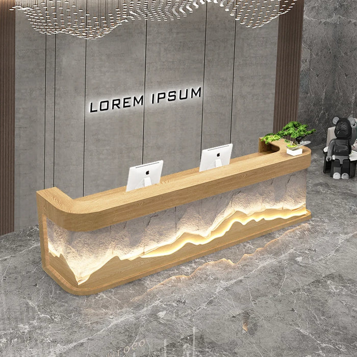 Restaurant Reception Desks Beauty Salon Podium Counter Table Shop Modern Reception Desk Luxury Table Recepcja Shop Furniture