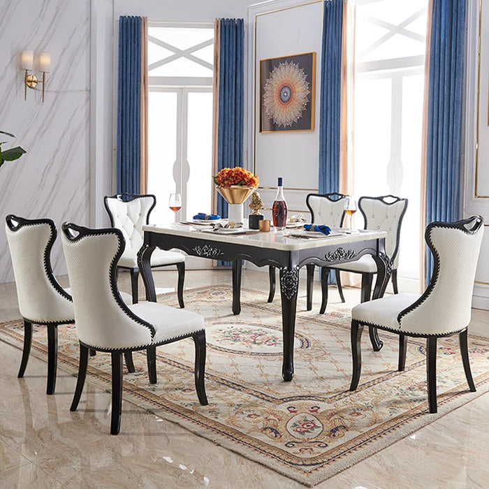Modern Dining Room Table Center Side Balcony Nordic Luxury Dining Table Chairs Sets Kitchen Islands Mesa Comedor Home Furniture